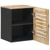 Armoire suspendue avec porte Marron et Noir 38 x 33,5 x 48 cm 617123617123