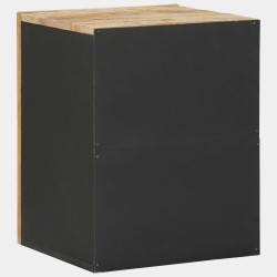 Armoire suspendue avec porte Marron et Noir 38 x 33,5 x 48 cm 617123617123