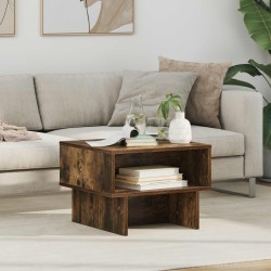 Table basse Chêne fumé 48 x 46 x 35 cm Bois d'ingénierie 617125617125