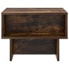 Table basse Chêne fumé 48 x 46 x 35 cm Bois d'ingénierie 617125617125