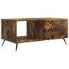 Table basse Chêne fumé 90 x 50 x 40 cm Bois d'ingénierie 617128617128