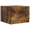 Table basse Chêne fumé 49 x 50 x 37 cm Bois d'ingénierie 617129617129