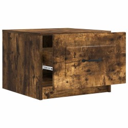 Table basse Chêne fumé 49 x 50 x 37 cm Bois d'ingénierie 617129617129