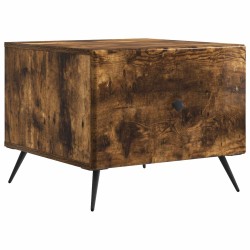 Table basse Chêne fumé 49 x 50 x 40 cm Bois d'ingénierie 617130617130