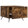 Table basse Chêne fumé 49 x 50 x 40 cm Bois d'ingénierie 617130617130