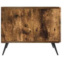 Table basse Chêne fumé 49 x 50 x 40 cm Bois d'ingénierie 617130617130