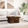 Table basse chêne fumé 100x55x40 cm bois d'ingénierie 617133617133