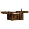 Table basse chêne fumé 100x55x40 cm bois d'ingénierie 617133617133