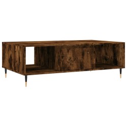 Table basse chêne fumé 104x60x35 cm bois d'ingénierie 617134617134