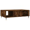 Table basse chêne fumé 104x60x35 cm bois d'ingénierie 617134617134