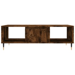 Table basse chêne fumé 104x60x35 cm bois d'ingénierie 617134617134