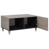 Table basse Gris 80 x 50 x 40 cm Bois de mangue massif 617135617135