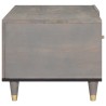 Table basse Gris 80 x 50 x 40 cm Bois de mangue massif 617135617135