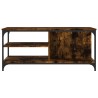Table basse Chêne fumé 100x50x45 cm Bois d'ingénierie 617136617136