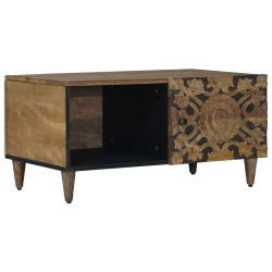 Table basse Marron 80 x 50 x 40 cm Bois de mangue massif 617144617144