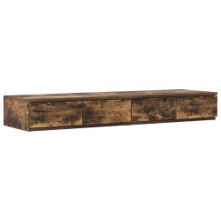 Tiroirs de lit avec tiroir Chêne fumé 120 x 36,5 x 16,5 cm 617145617145