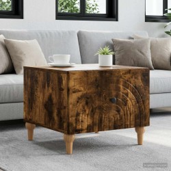 Table basse Chêne fumé 49 x 50 x 40 cm Bois d'ingénierie 617148617148