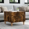Table basse Chêne fumé 49 x 50 x 40 cm Bois d'ingénierie 617148617148