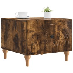 Table basse Chêne fumé 49 x 50 x 40 cm Bois d'ingénierie 617148617148