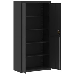 Classeur noir 90x40x180 cm acier 617151617151