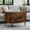 Table basse Chêne fumé 49 x 50 x 40 cm Bois d'ingénierie 617154617154