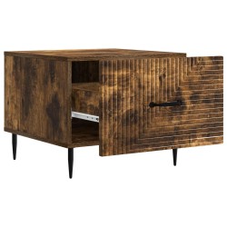 Table basse Chêne fumé 49 x 50 x 40 cm Bois d'ingénierie 617154617154