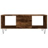 Table basse Chêne fumé 90x50x36,5 cm Bois d'ingénierie 617155617155