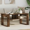 Table basse Chêne fumé 96 x 54 x 44 cm Bois d'ingénierie 617157617157