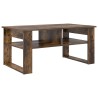 Table basse Chêne fumé 96 x 54 x 44 cm Bois d'ingénierie 617157617157