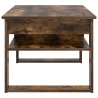 Table basse Chêne fumé 96 x 54 x 44 cm Bois d'ingénierie 617157617157