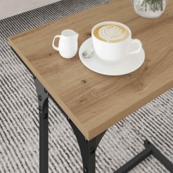 Table basse gigogne 3 pcs chêne artisanal 50.5 x 35 x 53 cm 617158617158