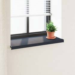 Appui de fenêtre Anthracite avec grain de bois 80 x 40 x 4,5 cm 617160617160