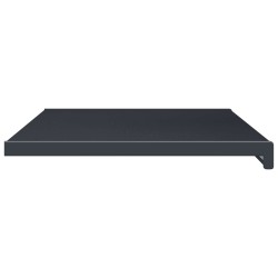 Appui de fenêtre Anthracite avec grain de bois 80 x 40 x 4,5 cm 617160617160