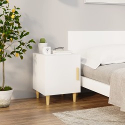 Table de chevet Blanc Bois d'ingénierie 617162617162