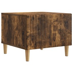 Table basse Chêne fumé 49 x 50 x 40 cm Bois d'ingénierie 617168617168