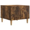 Table basse Chêne fumé 49 x 50 x 40 cm Bois d'ingénierie 617168617168