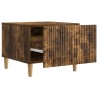 Table basse Chêne fumé 49 x 50 x 40 cm Bois d'ingénierie 617168617168