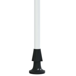 Auvent rétractable manuel Marron 100 cm 617175617175