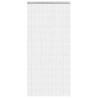 Moustiquaire de porte à chaîne 100x226 cm aluminium 617180617180