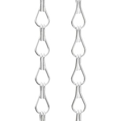 Moustiquaire de porte à chaîne 100x226 cm aluminium 617180617180