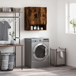 Armoire murale chêne fumé 60x31x70 cm bois d'ingénierie 617182617182