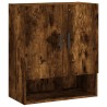 Armoire murale chêne fumé 60x31x70 cm bois d'ingénierie 617182617182