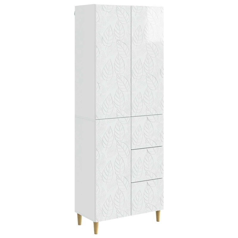 2 pcs Blanc brillant 617185617185