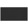 Appui de fenêtre Noir avec grain de bois 100 x 40 x 4,5 cm PVC 617196617196