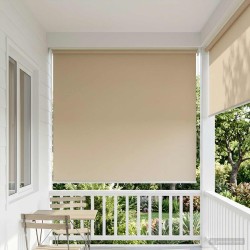 Store roulant extérieur protection UV Beige Polyester 617197617197