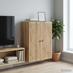 Armoire Murale 66 x 34,5 x 90 cm Bois d'ingénierie 617200617200