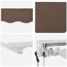 Auvent rétractable électrique Taupe 2,5 x 2 m 617204617204