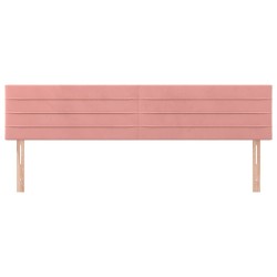 Têtes de lit Rose 180x5x78/88 cm Velours 617207617207