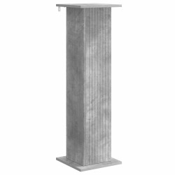 Support de Plante Gris béton 30,5 x 30 x 100,5 cm 617208617208