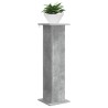 Support de Plante Gris béton 30,5 x 30 x 100,5 cm 617208617208
